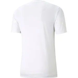 Puma TEAMFLASH JERSEY Pánske športové tričko, biela, veľkosť