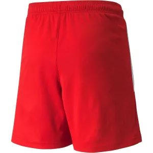 Puma TEAMLIGA SHORTS JR Juniorské šortky, červená, veľkosť