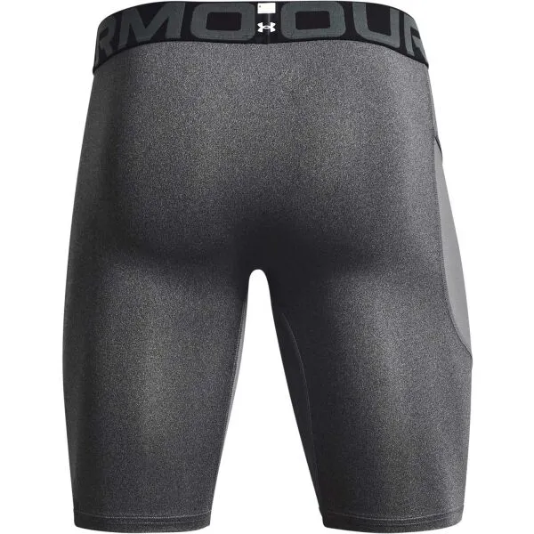 Under Armour HG ARMOUR LONG SHORTS Pánske kompresné kraťasy, sivá, veľkosť