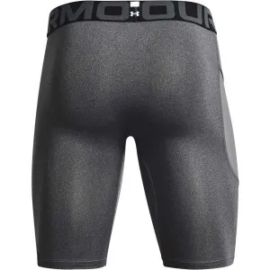 Under Armour HG ARMOUR LONG SHORTS Pánske kompresné kraťasy, sivá, veľkosť