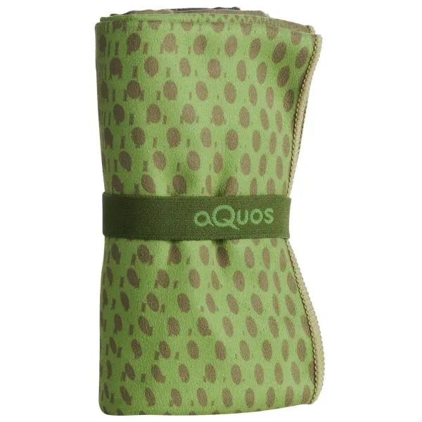 AQUOS TECH TOWEL 75x150 Rýchloschnúci športový uterák, zelená, veľkosť