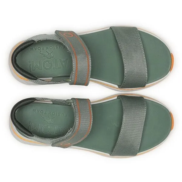 ATOM FUSION Dámske sandále, khaki, veľkosť