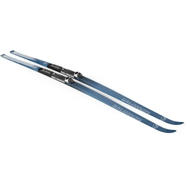 Salomon ESCAPE SNOW 59 POSI PLK AUTO Unisex bežecké lyže, tmavo modrá, veľkosť