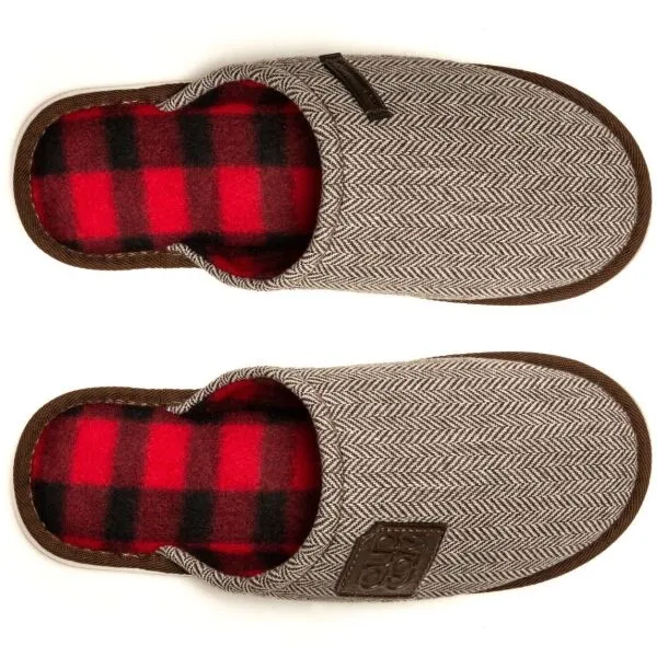 Oldcom LUX HOME Unisex papuče, hnedá, veľkosť