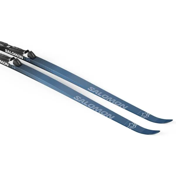 Salomon ESCAPE SNOW 59 POSI PLK AUTO Unisex bežecké lyže, tmavo modrá, veľkosť