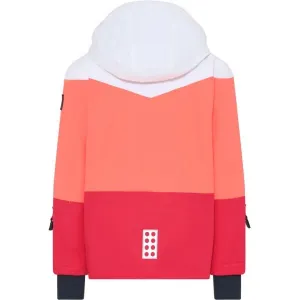 LEGO&reg; kidswear LWJESTED 708 JACKET Detská lyžiarska bunda, ružová, veľkosť