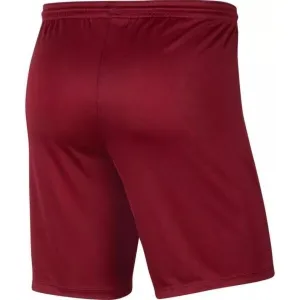 Nike DRI-FIT PARK 3 Pánske kraťasy, vínová, veľkosť