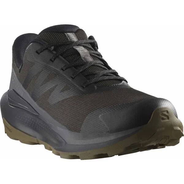Salomon ELIXIR TOUR WATERPROOF Pánska treková obuv, čierna, veľkosť 46