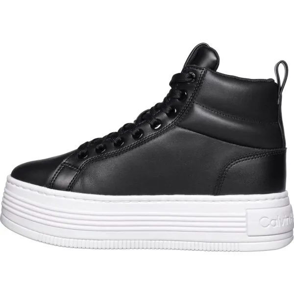 Calvin Klein BOLD PLATF MID OH MG Dámske tenisky, čierna, veľkosť