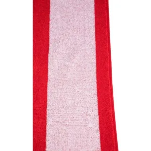 Sportisimo TOWEL SPORTISIMO Froté osuška, červená, veľkosť