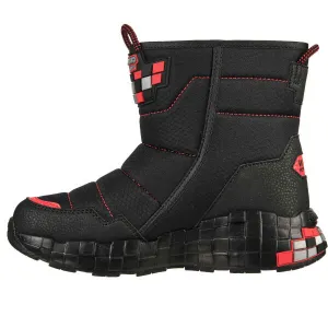 Skechers MEGA-CRAFT Chlapčenská zateplená zimná obuv, čierna, veľkosť