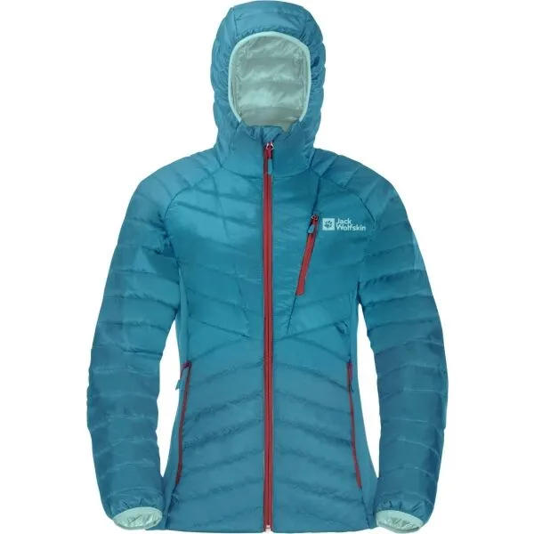 Jack Wolfskin ROUTEBURN PRO INS JKT W Dámska outdoorová bunda, modrá, veľkosť
