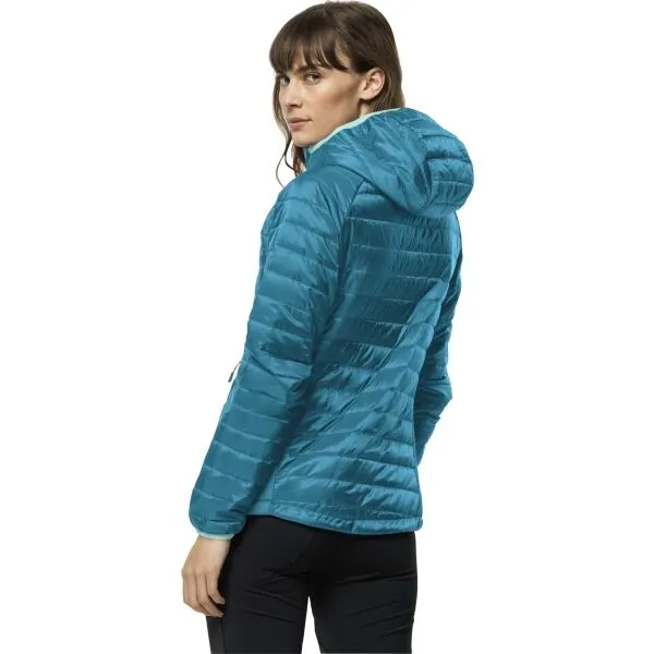 Jack Wolfskin ROUTEBURN PRO INS JKT W Dámska outdoorová bunda, modrá, veľkosť