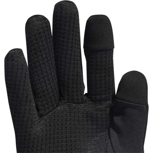 adidas RUN GLOVE C.RDY Pánske bežecké rukavice, čierna, veľkosť