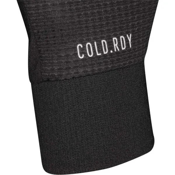 adidas RUN GLOVE C.RDY Pánske bežecké rukavice, čierna, veľkosť