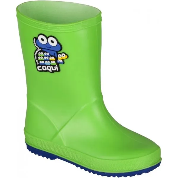 Coqui RAINY Detská obuv, svetlo zelená, veľkosť