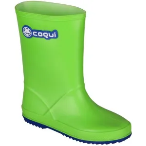 Coqui RAINY Detská obuv, svetlo zelená, veľkosť