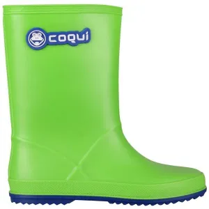 Coqui RAINY Detská obuv, svetlo zelená, veľkosť