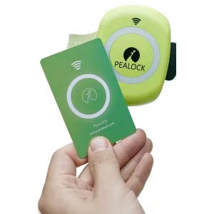 Pealock NFC KARTA Karta k zámku, zelená, veľkosť