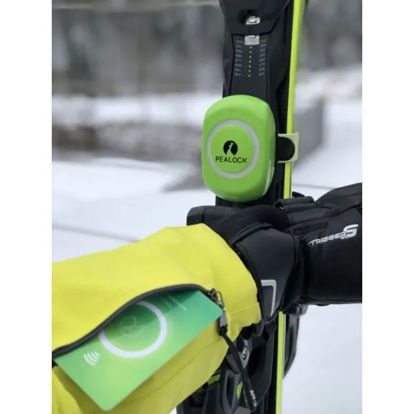 Pealock NFC KARTA Karta k zámku, zelená, veľkosť