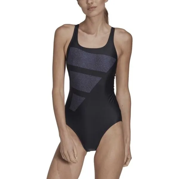 adidas BIG BARS SUIT Dámske jednodielne plavky, čierna, veľkosť
