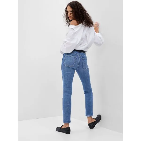GAP VINTAGE SLIM Dámske džínsy, modrá, veľkosť