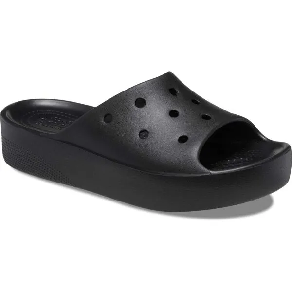 Crocs CLASSIC PLATFORM SLIDE Dámska nazúvacia obuv, čierna, veľkosť 41/42