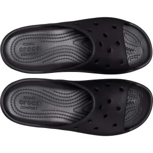 Crocs CLASSIC PLATFORM SLIDE Dámska nazúvacia obuv, čierna, veľkosť 41/42