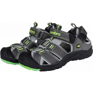 Umbro MEDEA Detské sandále, tmavo sivá, veľkosť