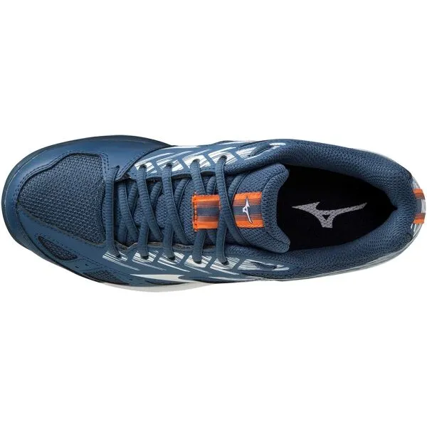 Mizuno STEALTH STAR JUNIOR Deětská indoorová obuv, tmavo modrá, veľkosť 32.5