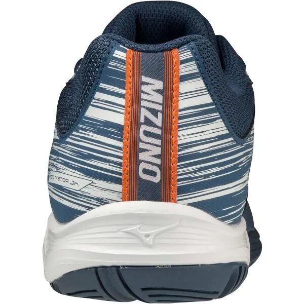 Mizuno STEALTH STAR JUNIOR Deětská indoorová obuv, tmavo modrá, veľkosť 32.5