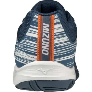 Mizuno STEALTH STAR JUNIOR Deětská indoorová obuv, tmavo modrá, veľkosť 32.5
