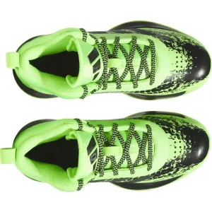 adidas CROSS EM UP 5 K WIDE Chlapčenská basketbalová obuv, zelená, veľkosť 38