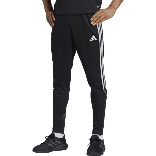 adidas TIRO 23 LEAGUE TRACKSUIT BOTTOMS Juniorské futbalové nohavice, čierna, veľkosť