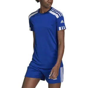 adidas SQUADRA 21 JERSEY W Dámsky futbalový dres, modrá, veľkosť