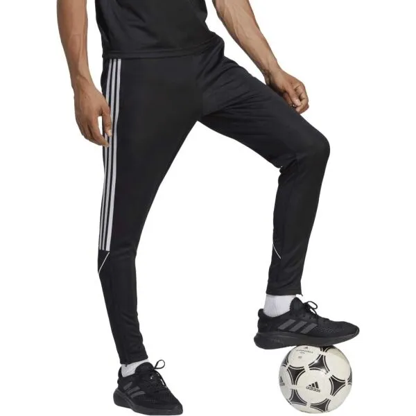 adidas TIRO 23 LEAGUE TRACKSUIT BOTTOMS Juniorské futbalové nohavice, čierna, veľkosť