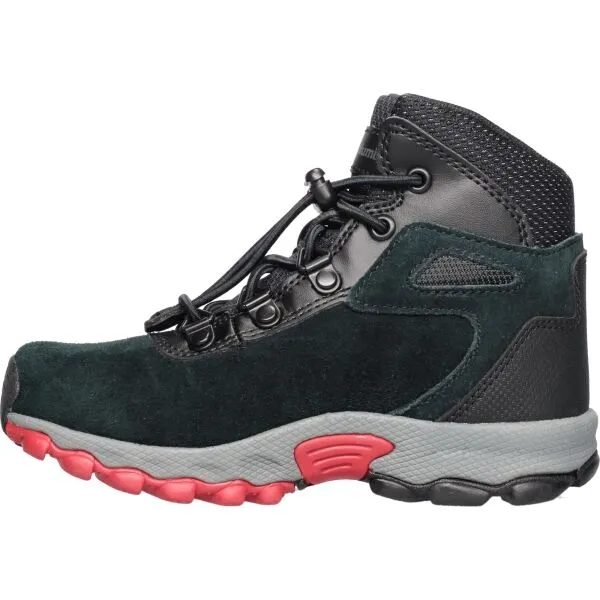 Columbia CHILDREN NEWTON RIDGE AMPED Detská outdoorová obuv, čierna, veľkosť 28