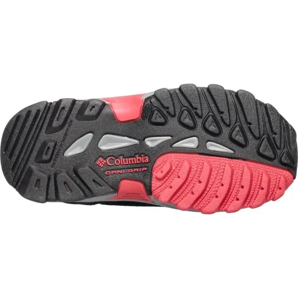 Columbia CHILDREN NEWTON RIDGE AMPED Detská outdoorová obuv, čierna, veľkosť 28