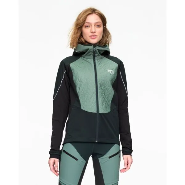 KARI TRAA TIRILL 2.0 JACKET Dámska športová  bunda, čierna, veľkosť