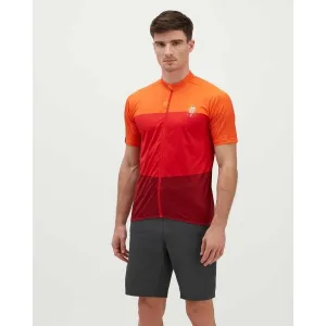 SILVINI TURAMO PRO Pánsky cyklistický dres, červená, veľkosť