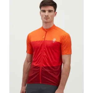 SILVINI TURAMO PRO Pánsky cyklistický dres, červená, veľkosť