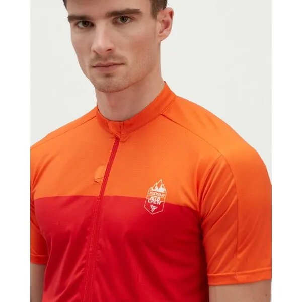 SILVINI TURAMO PRO Pánsky cyklistický dres, červená, veľkosť