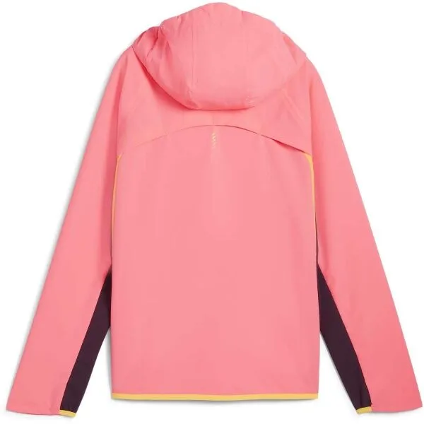 Puma RUN ULTRAWEAVE RAINCELL JACKET W Dámska bežecká bunda, lososová, veľkosť