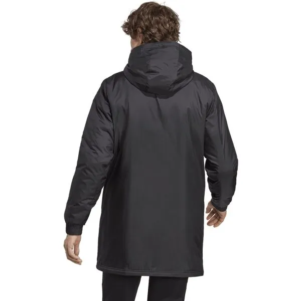 adidas ENTRADA 22 STADIUM JACKET Juniorská futbalová bunda, čierna, veľkosť