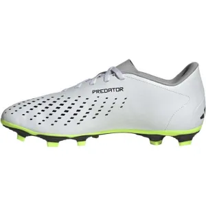 adidas PREDATOR EDGE.4 FXG Pánske kopačky, biela, veľkosť 42
