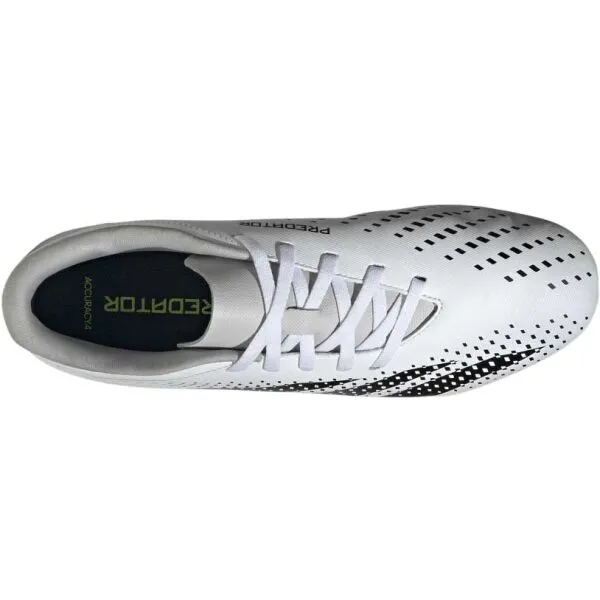 adidas PREDATOR EDGE.4 FXG Pánske kopačky, biela, veľkosť 42