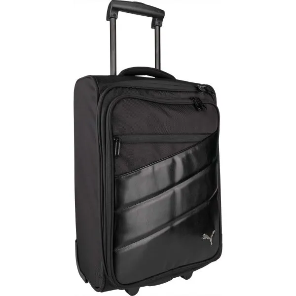 Puma TEAM TROLLEY BAG Pánska taška na kolieskach, čierna, veľkosť