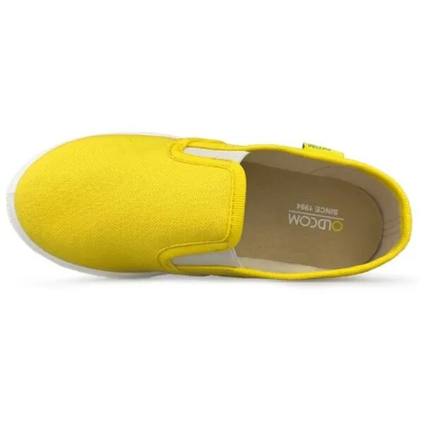 Oldcom MILAN Detské slip-on tenisky, žltá, veľkosť