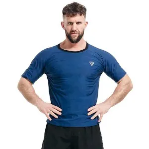 RDX M1 SWEAT T-SHIRT Pánske športové tričko, tmavo modrá, veľkosť XXXL