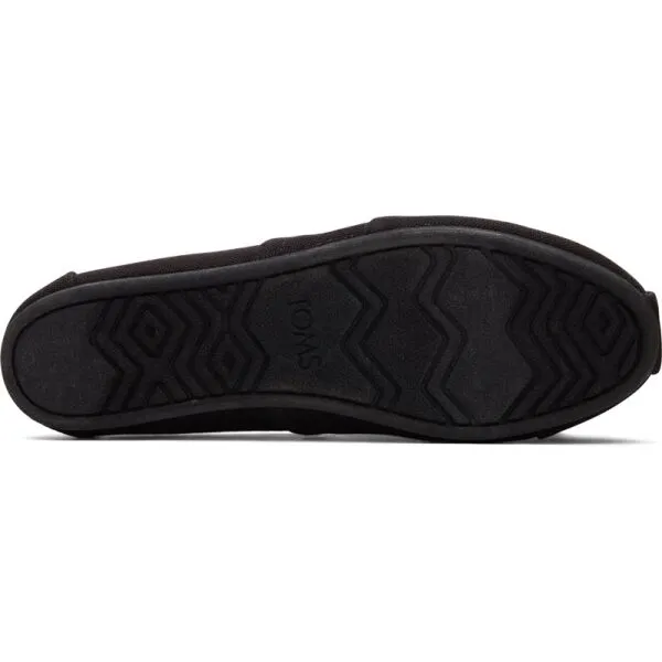 TOMS RECYCLED COT CAN WM ALPR Dámske espadrilky, čierna, veľkosť